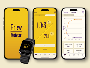 SmartRef and Brew Meister App for Beer Brewing Extract Content and Fermentation Tracking