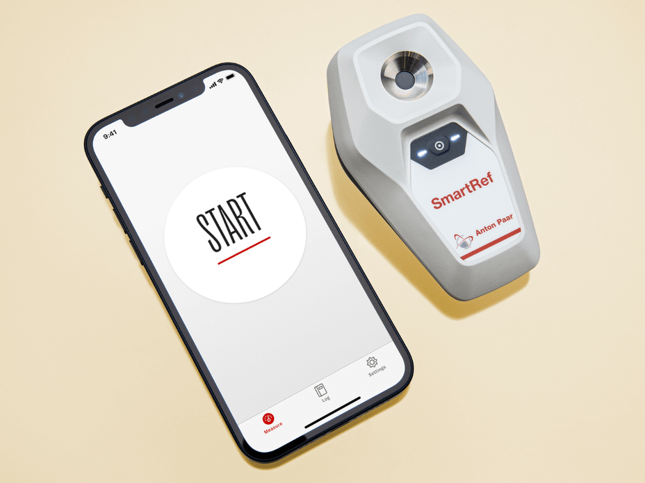 Workflow with the SmartRef Digital Refractometer step-by-step guide
