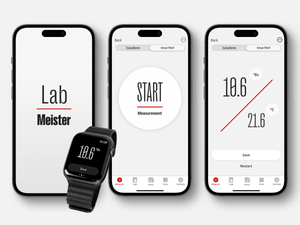 Lab Meister App for SmartRef Digital Refractometer Brix Measurement for Fruits and Vegetables