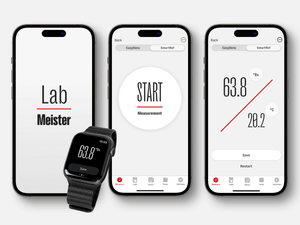 Lab Meister App for SmartRef Digital Refractometer Brix Measurement for Jam and Jelly