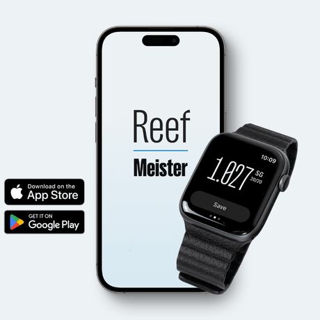Reef Meister Mobile App for iOS and Android
